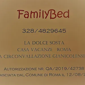Familybed Monteverde-vaticano Сasa de vacaciones